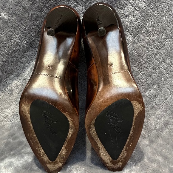 Donald J. Pliner Patent Leather Sari Heels - Picture 9 of 9